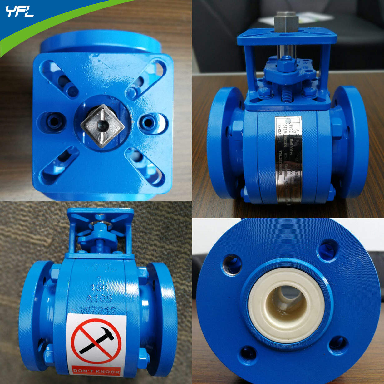 ceramic v-notch ball valves for alumina slurry