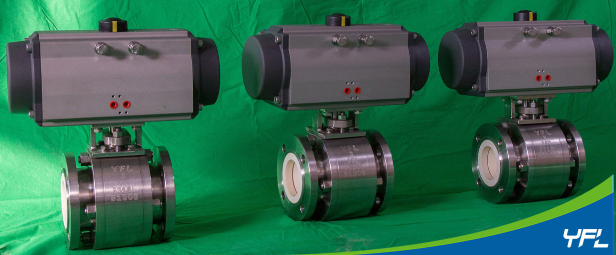 ceramic lined ball valves for nickel hydrometallurgical