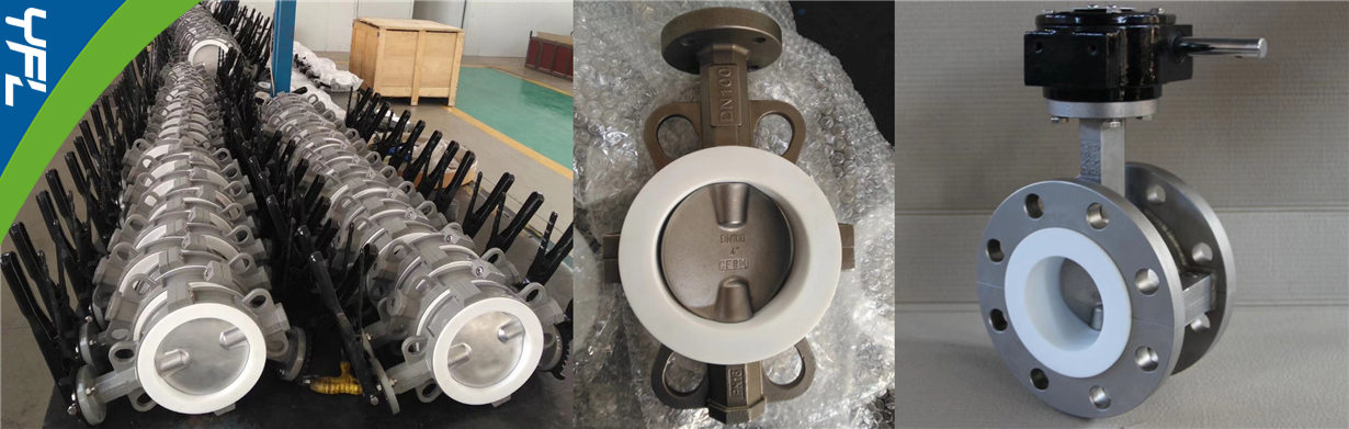 PTFE Seat Butterfly valves