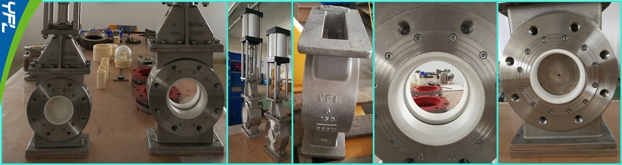 zero leakage ceramic knife gate valves for mining slurry