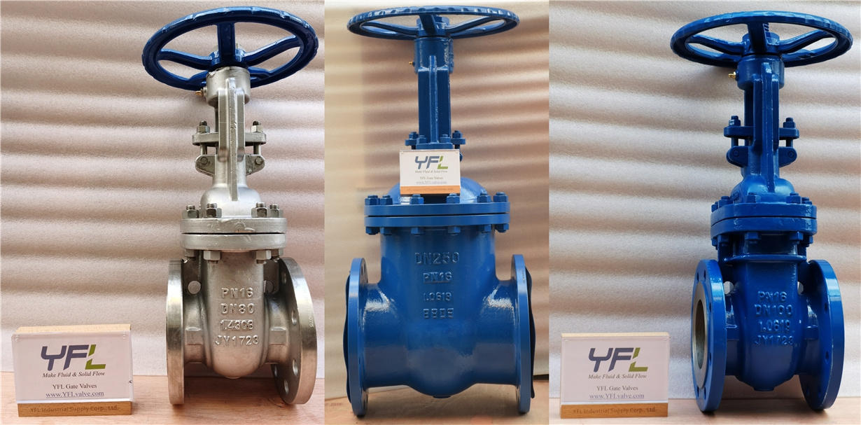 DIN GATE VALVES