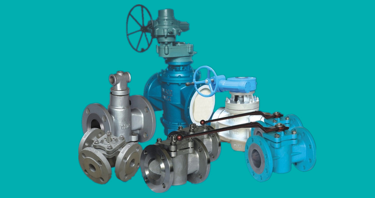 PFA lined plug valves