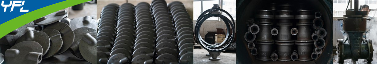 rubber lined butterfly valves production
