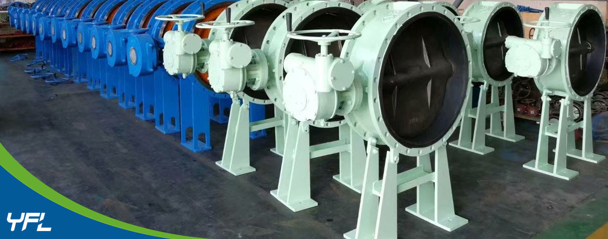 fully rubber lined butterfly valves for seawater desalination projects 