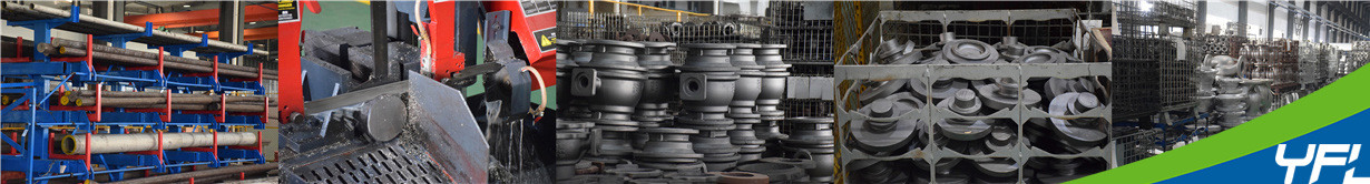 Globe Control valves raw materials, castings, forging