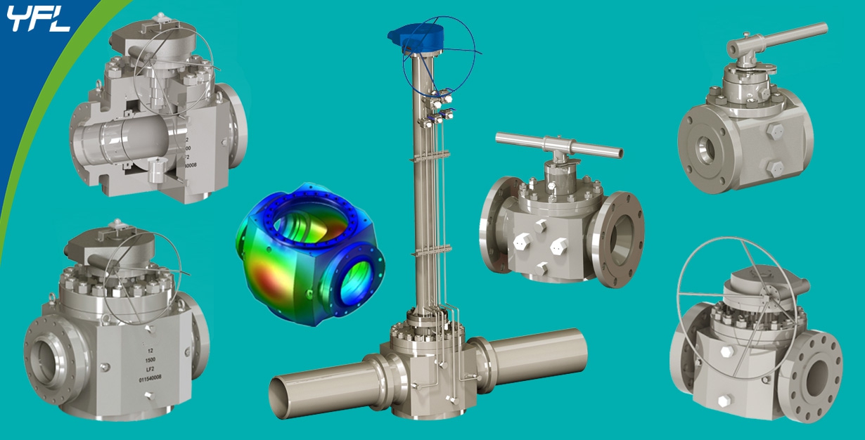 Extended stem top entry ball valves, Cryogenic LF2 top entry ball valves, High pressure top entry ball valves