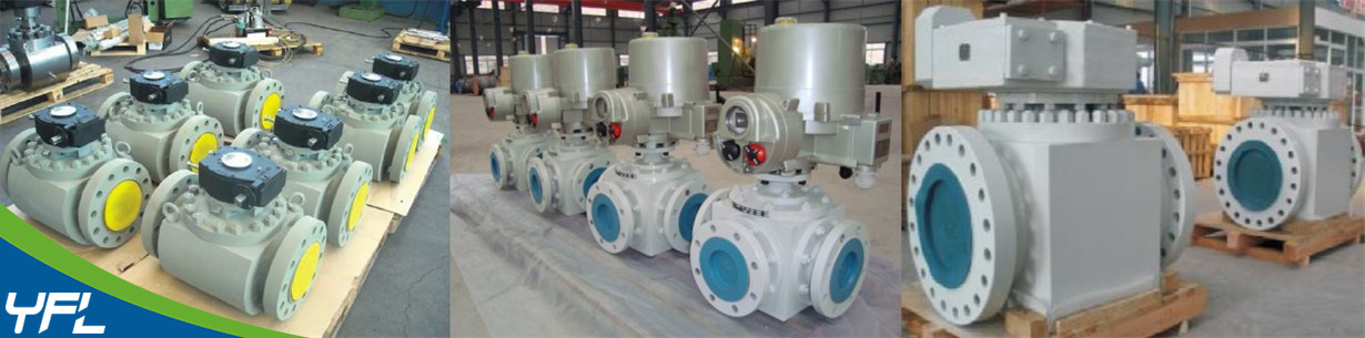 Top entry three way ball valves, Cryogenic top entry ball valves