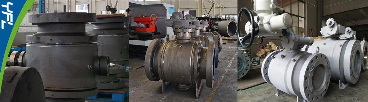 Flanged ends fully welded ball valves for Oil & Gas