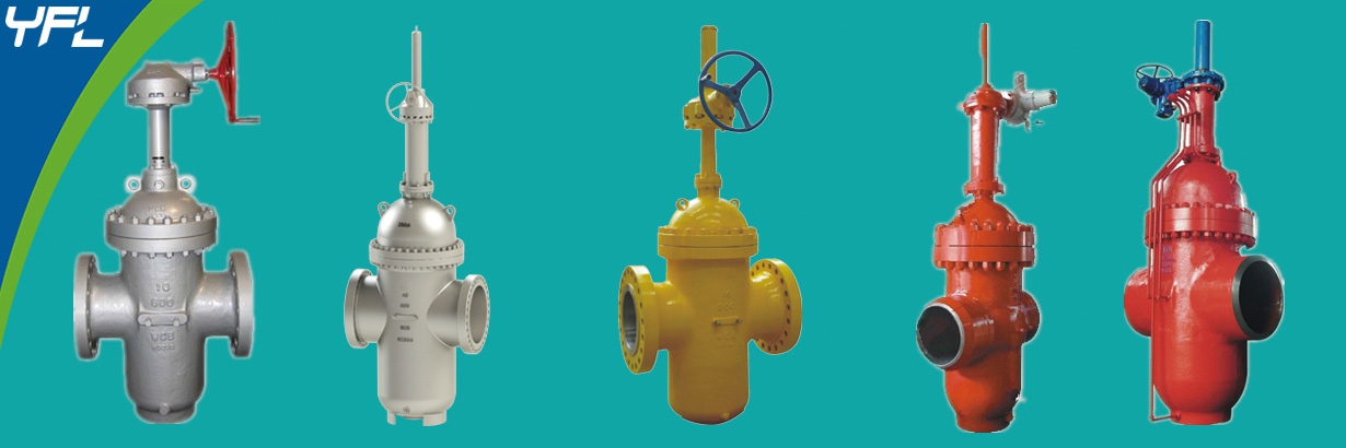 Flanged ends, BW ends API 6D Slab gate valves with through conduit