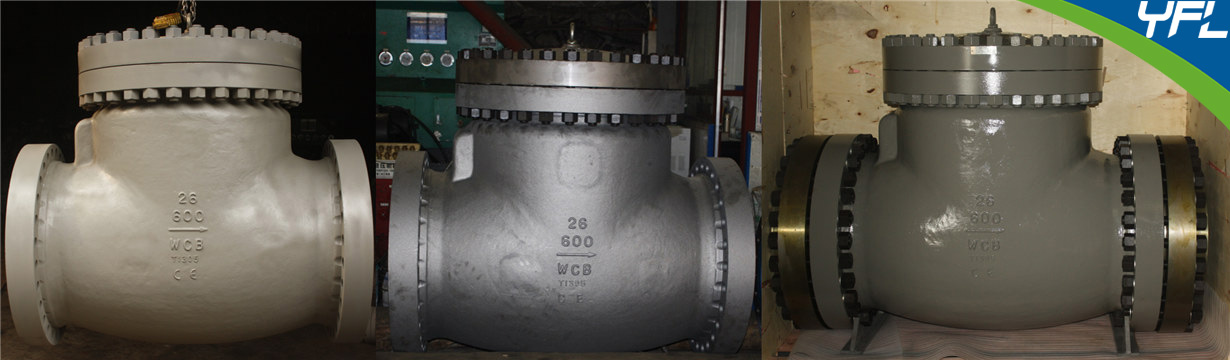 API 6D Large size full opening swing check valves