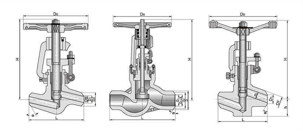 WC6, WC9 Pressure seal bonnet globe valves for power plants