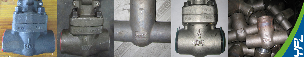 A105, F11, F22, F91, F904L API 602 Forged gate valves