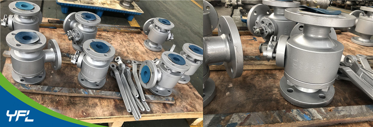 YFL L Type three way ball valves