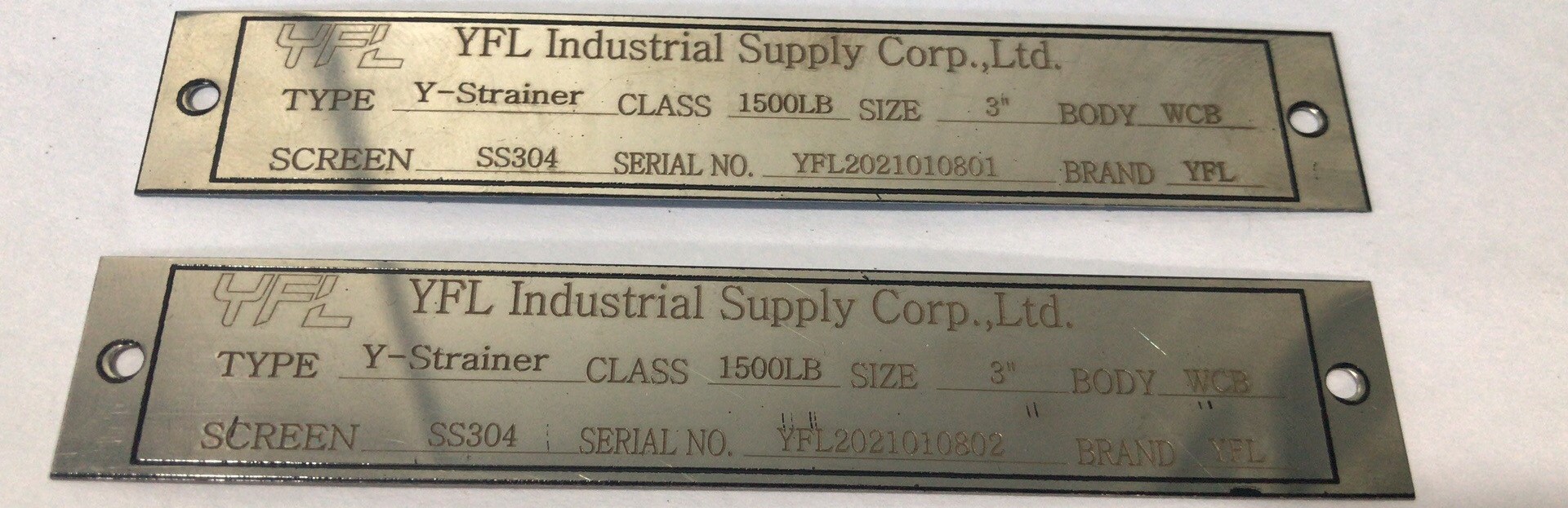 YFL high pressure Y type strainers