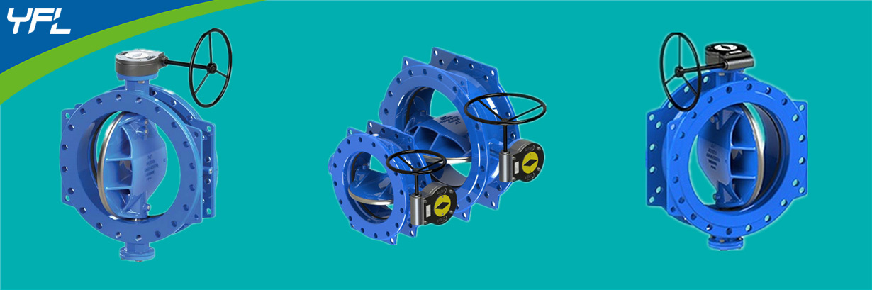 AWWA C504 Double offset butterfly valves