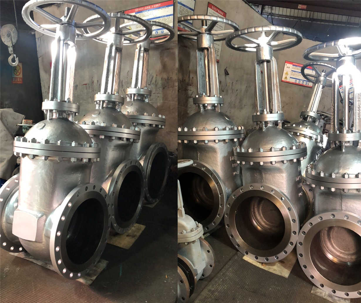 DIN3356 F5 PN16 DN450 DN500 GATE VALVES