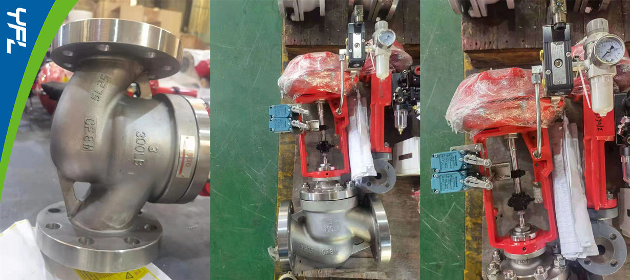  Pneumatic Diaphragm single seat globe valve