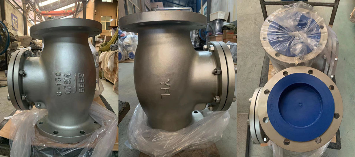 YFL CF8M Swing check valve