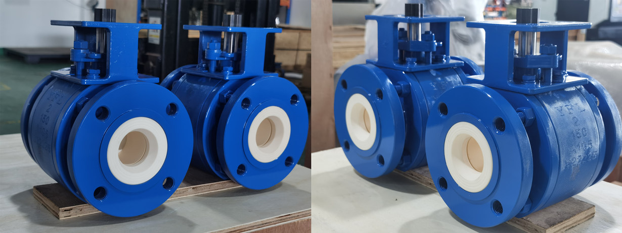 wear resistant ceramic V-PORT ball valves