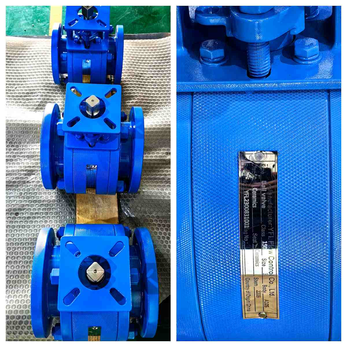 corrosion resistant ceramic ball valves