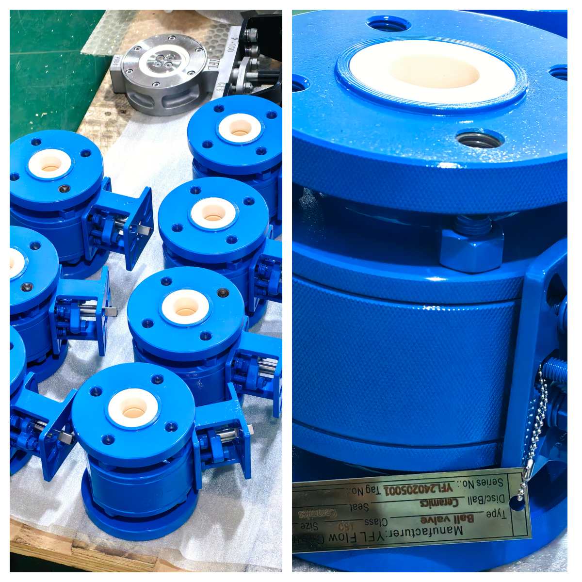 corrosion resistant ceramic butterfly valves and ceramic ball valves