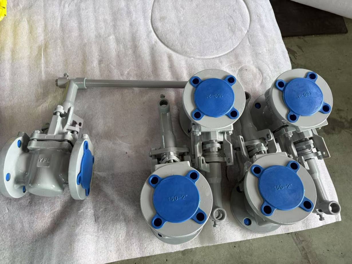 PFA lined plug valve