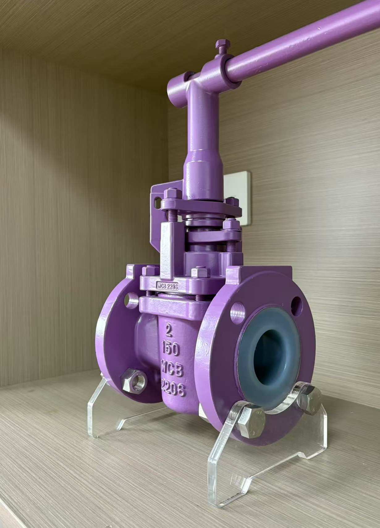 PFA LINED PLUG VALVE