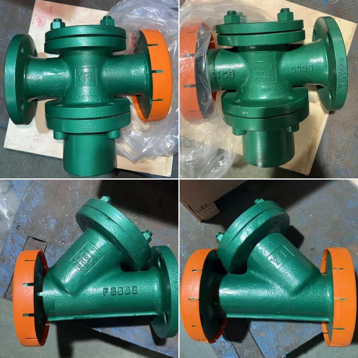 PFA lined basket type strainers, PFA lined Y Type strainer