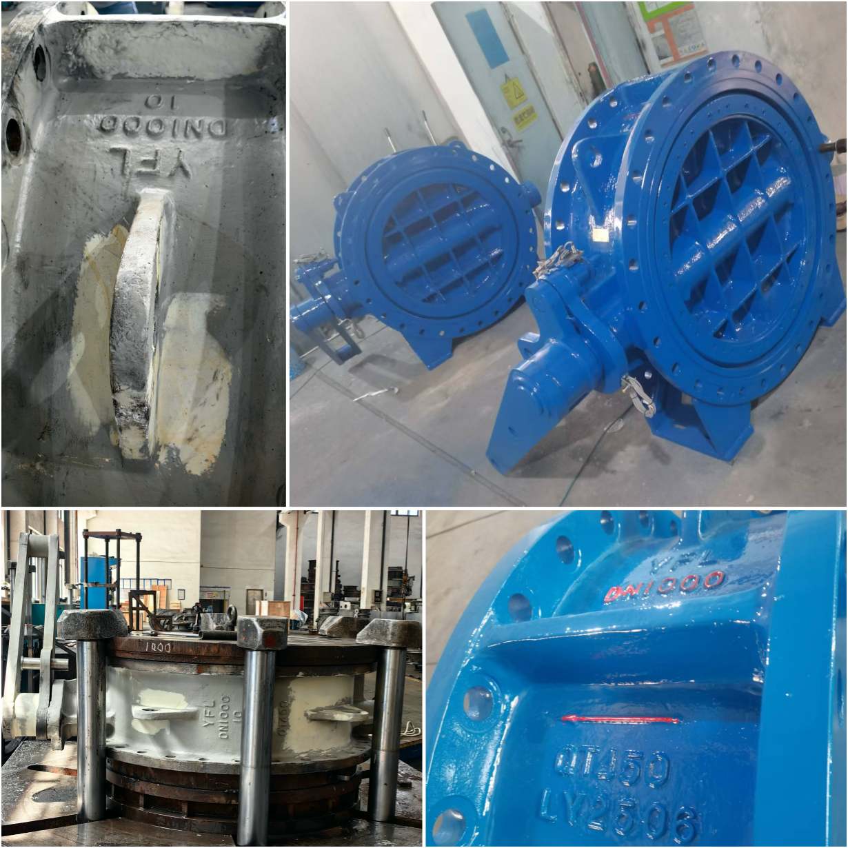 hydraulic butterfly valves with counterweight