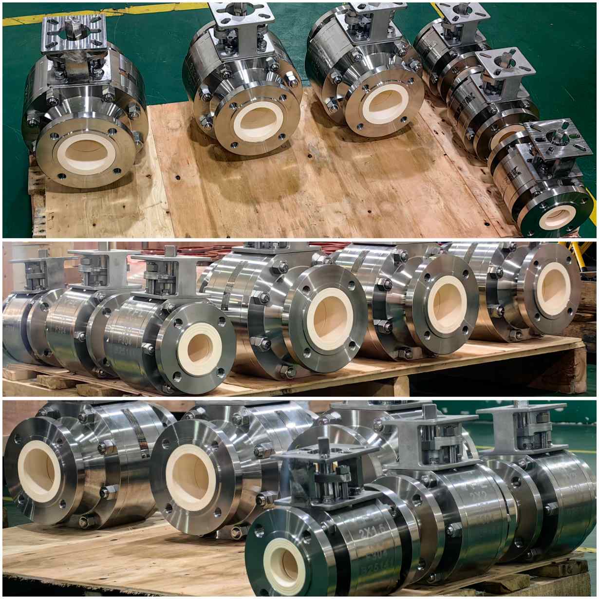 wear resistant ceramic v-port ball valves