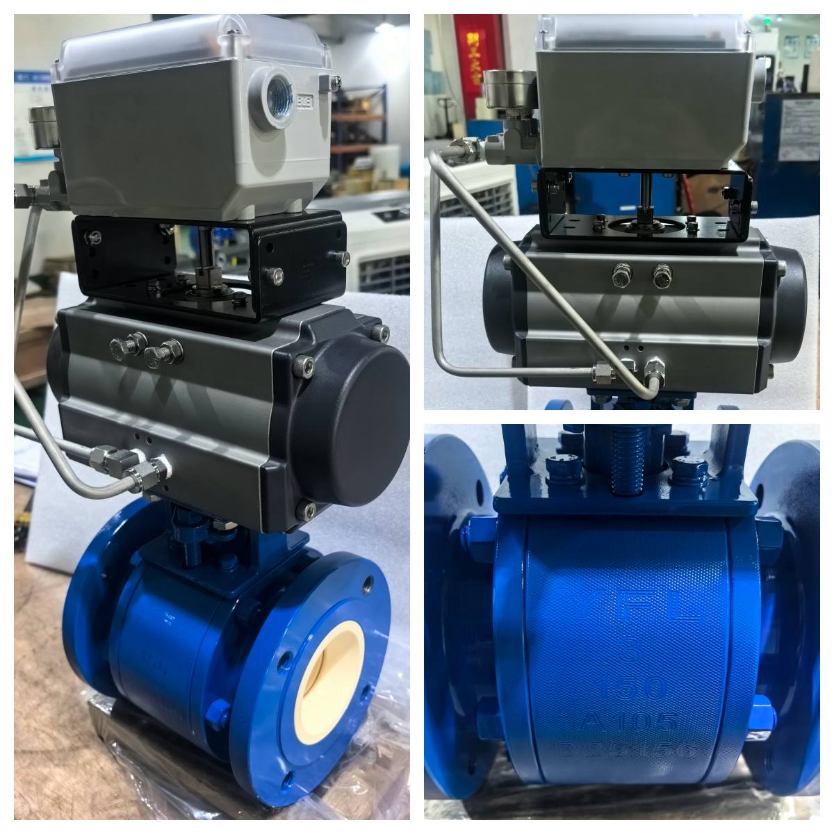 abrasion resistant ceramic v-port ball valve