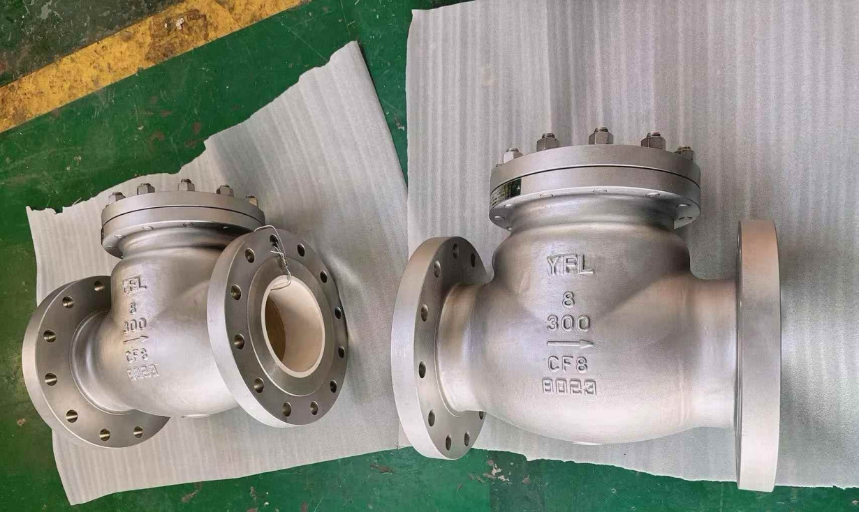 wear resistant ceramic swing check valves