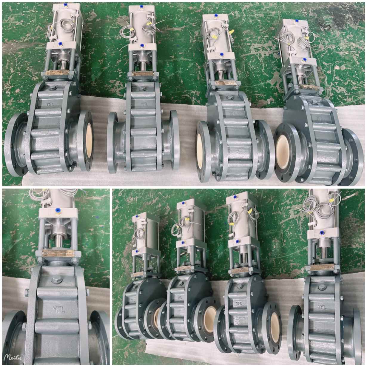 wear resistant ceramic double disc gate valves