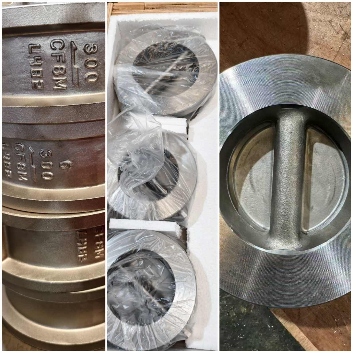 wafer dual plate check valves