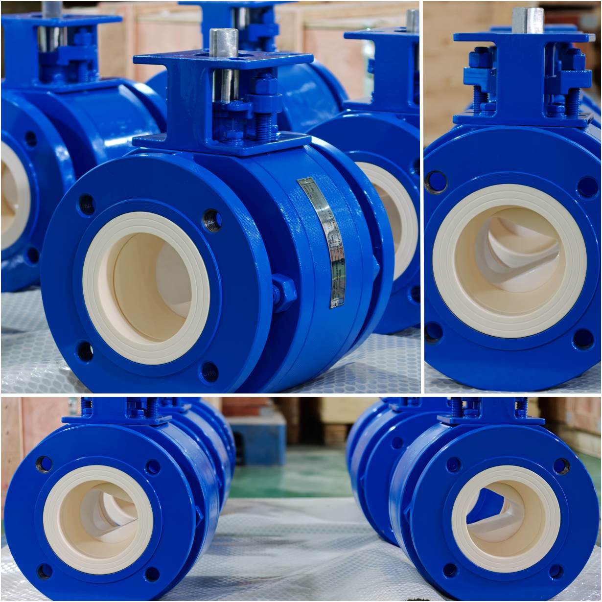 YFL abrasion resistant v-port ceramic ball valves 