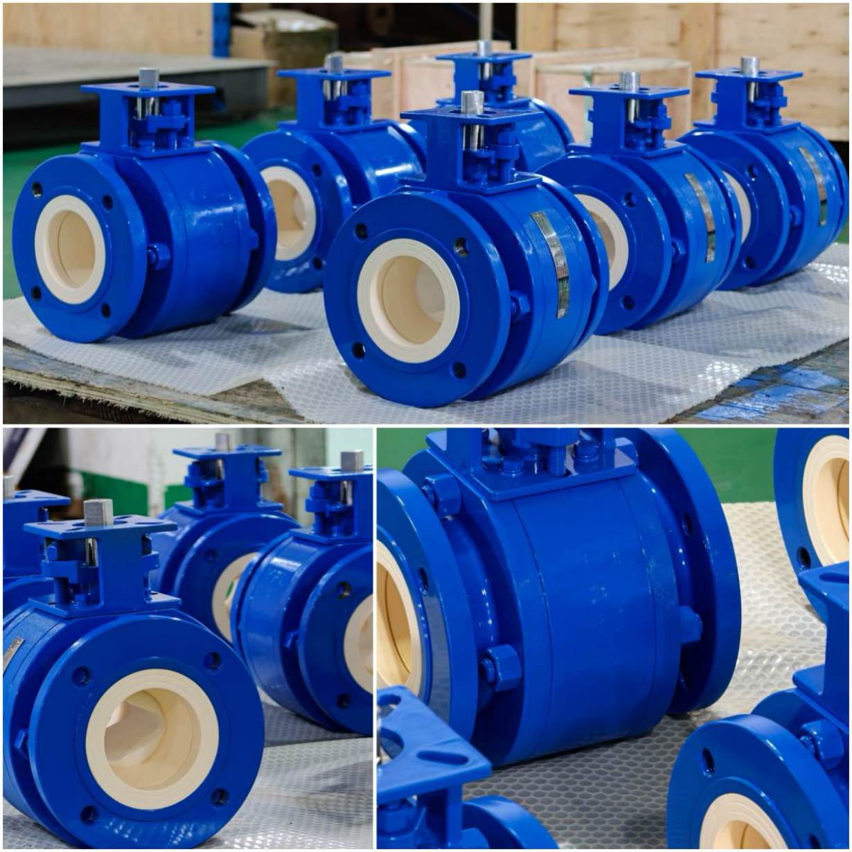 YFL Wear resistant v-port ceramic ball valves