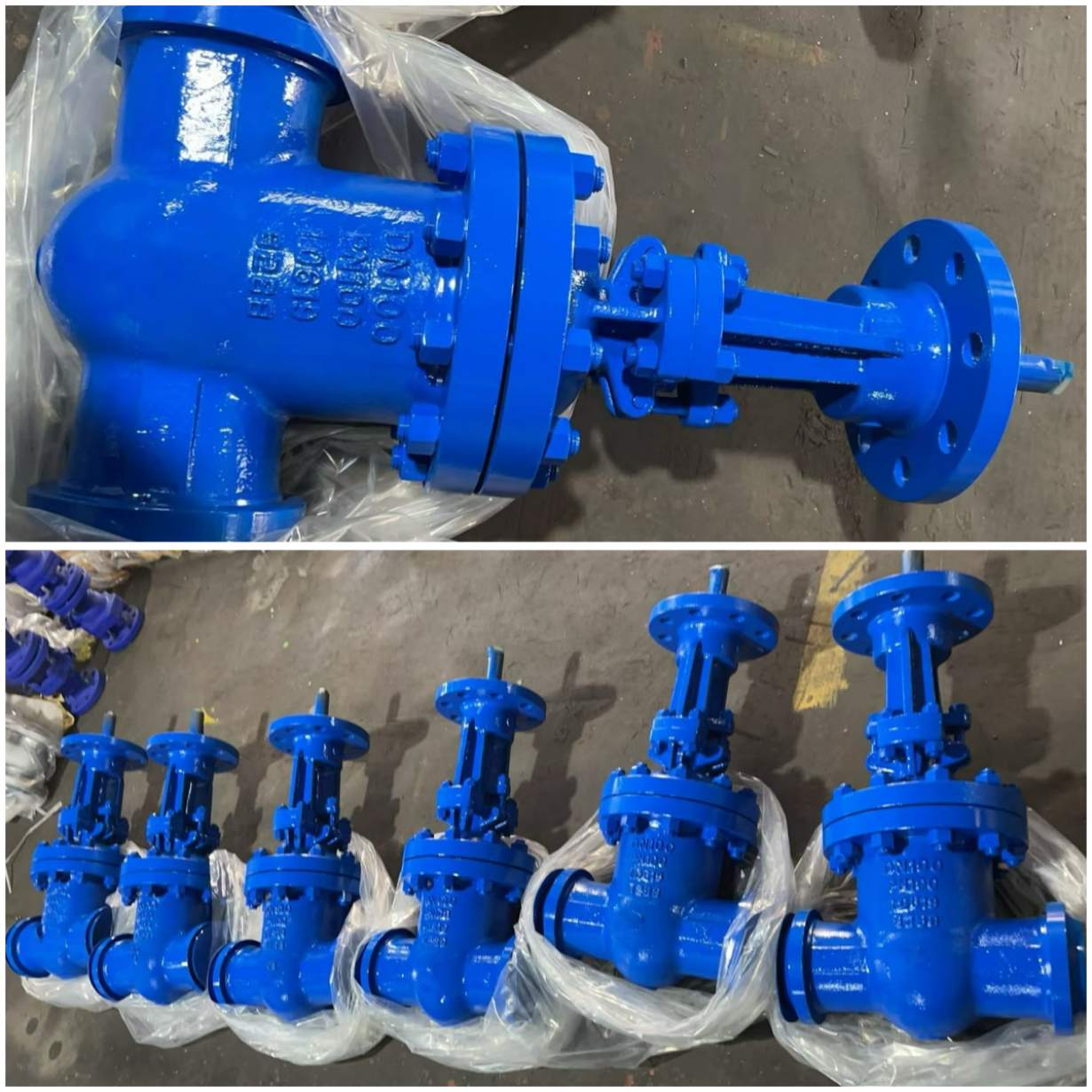 PN100 DN100 DIN GATE VALVES