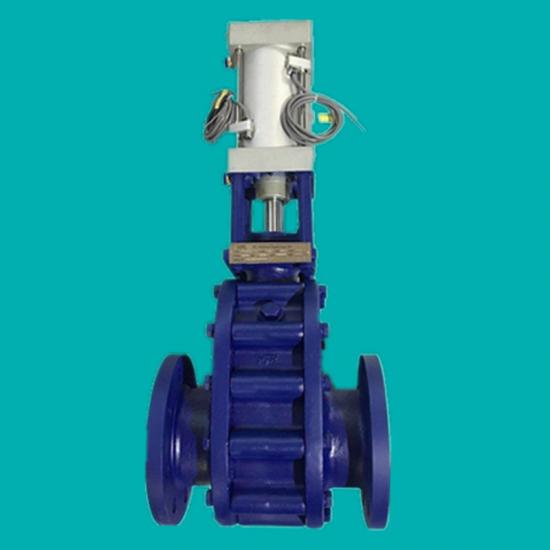 Ceramic double disc gate valves