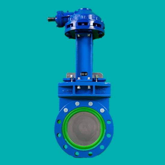 Polyurethane Lined Knife Gate Valves