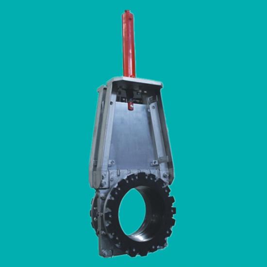 Wear resistant slurry knife gate valves