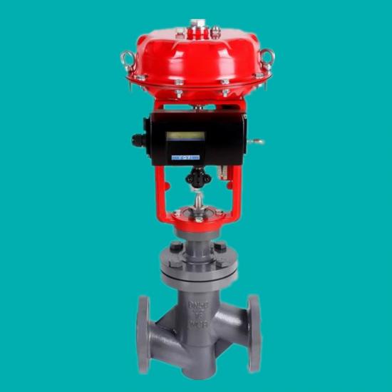 PFA lined globe control valves