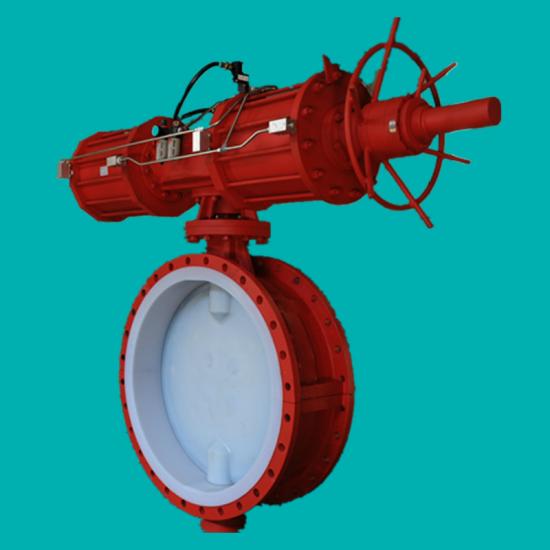 PFA lined butterfly valves
