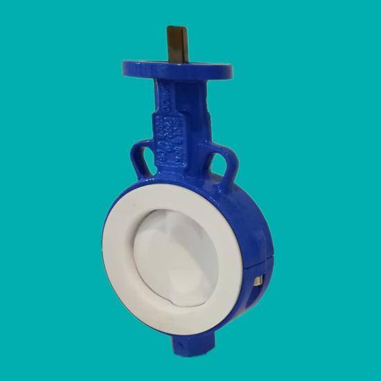 PTFE Lined butterfly valve