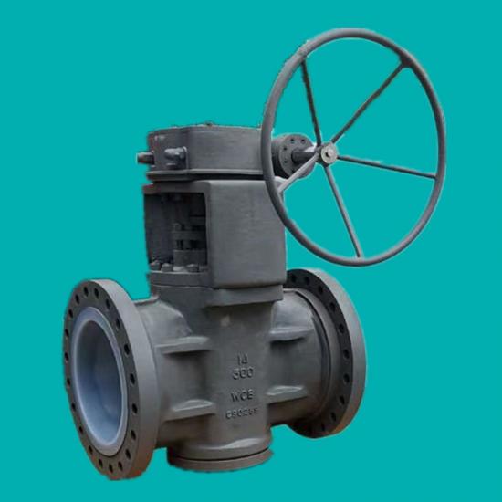 PFA lined plug valves