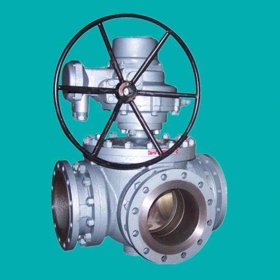 LL type four way ball valves