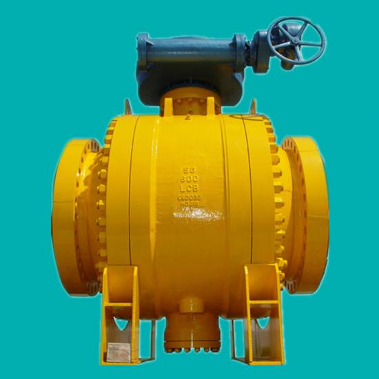 Large size Trunnion mounted ball valves