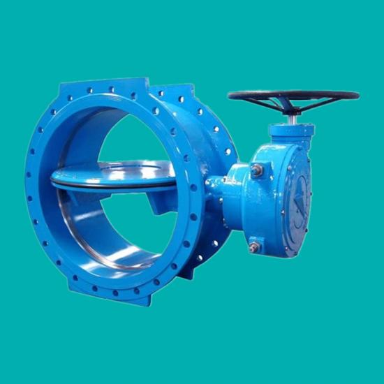 EN593 Double eccentric resilient seal butterfly valves