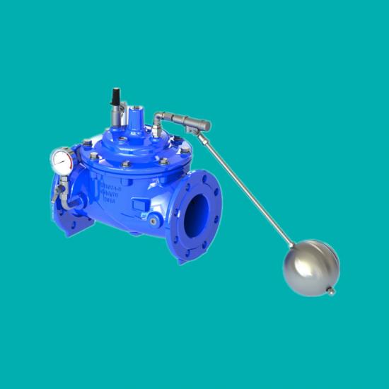 hydraulic float control valve