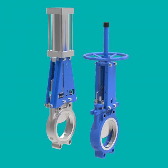 Rubber Seal Knife Gate Valves