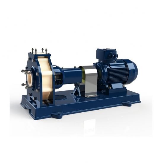 Fluorine line pump